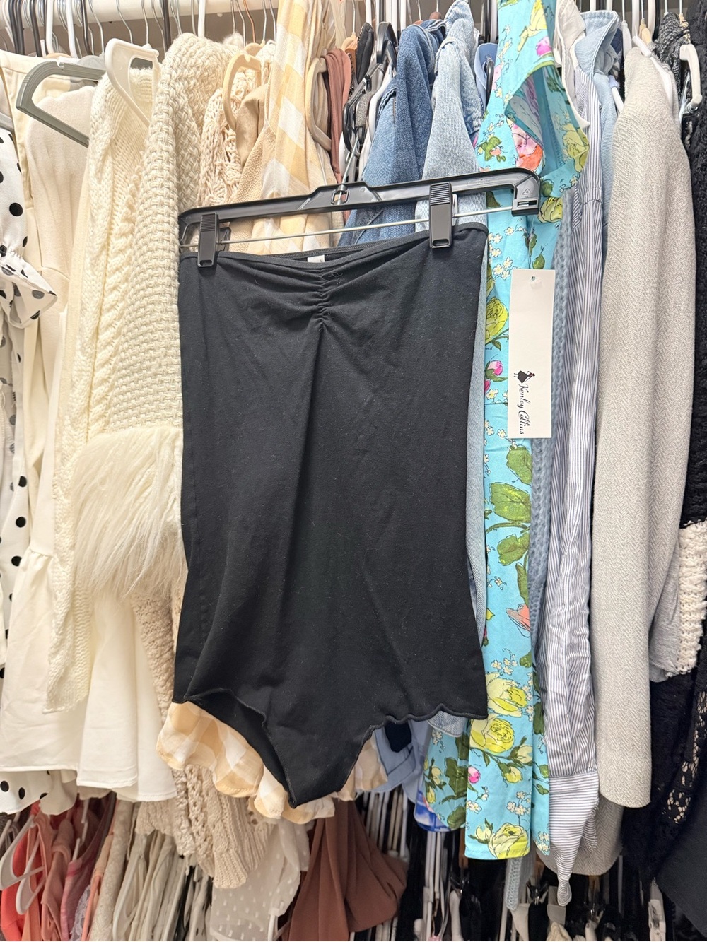 American Apparel Strapless Ruched Bodysuit S As Seen on Miley Cyrus 2012